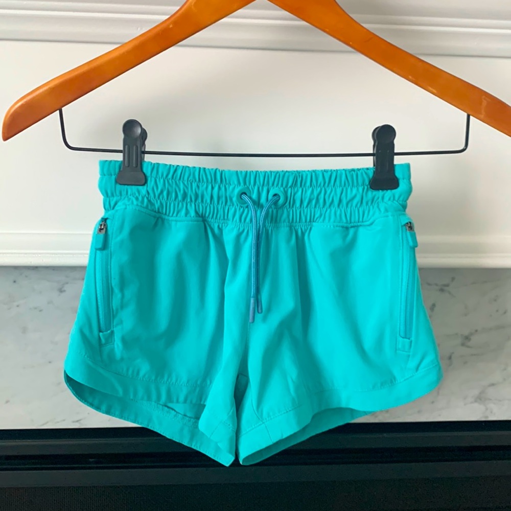 Teal Athleta shorts!